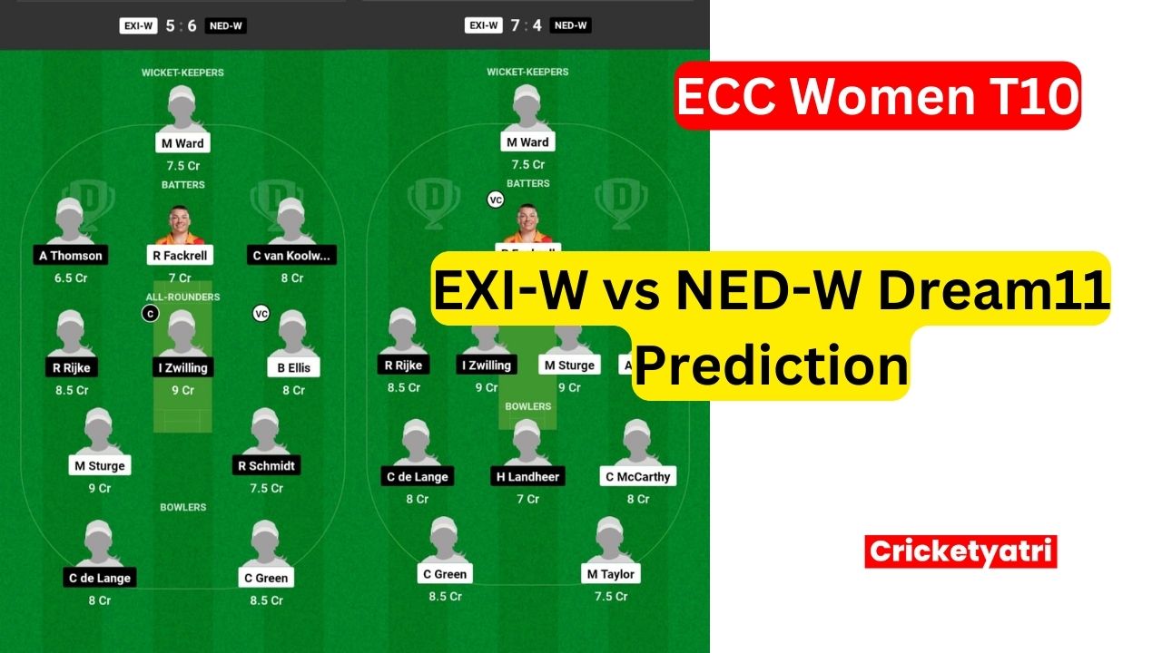 EXI-W vs NED-W Dream11