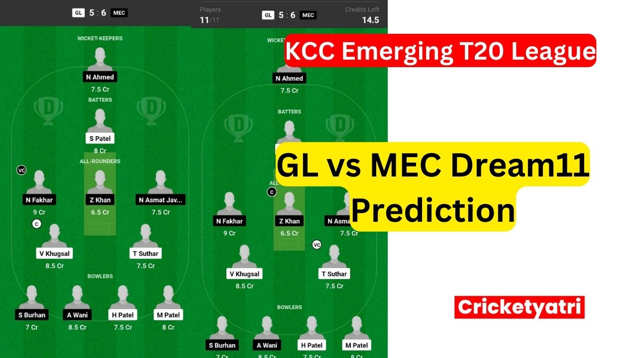 GL vs MEC Dream11