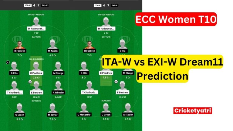 ITA-W vs EXI-W Dream11