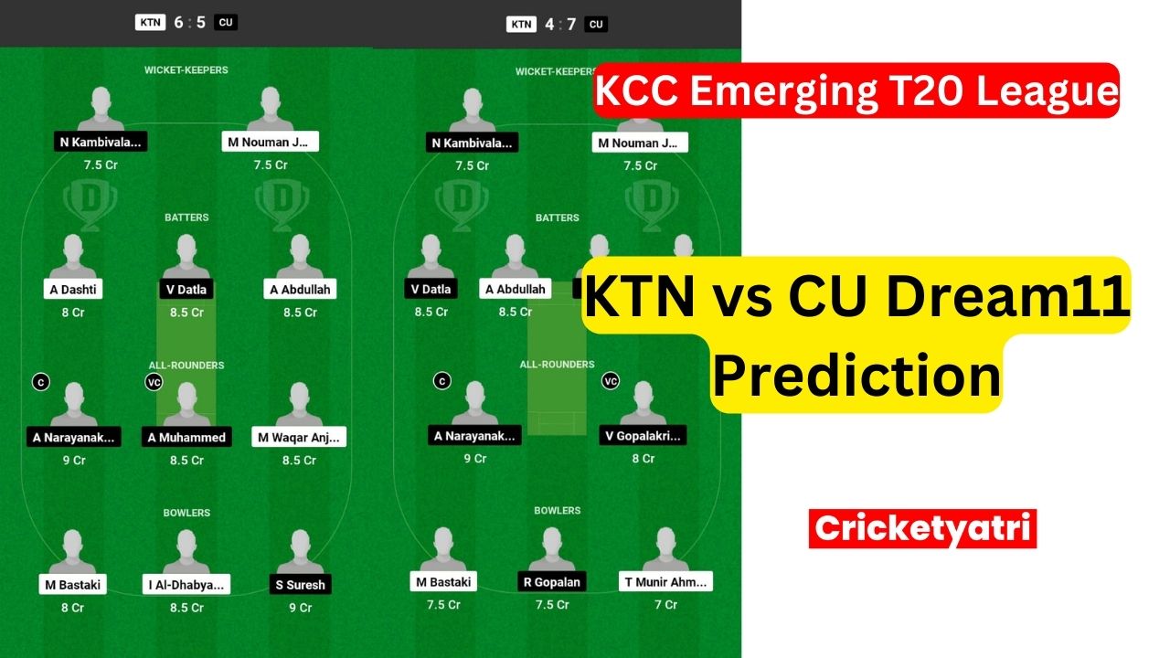 KCC Emerging T20 League