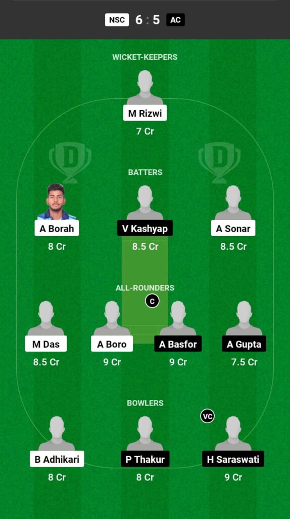 NSC vs AC Dream11