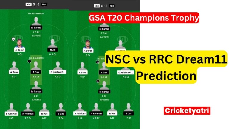 NSC vs RRC Dream11