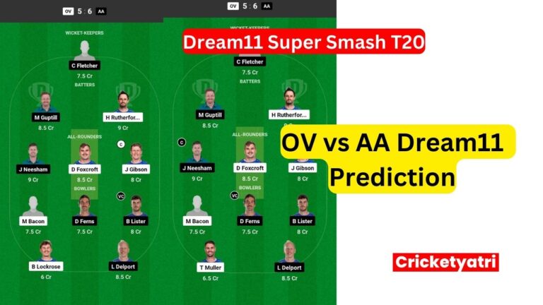 OV vs AA Dream11