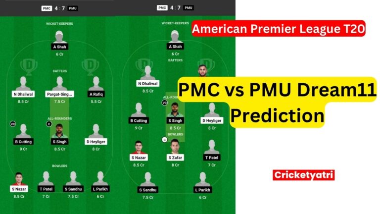 PMC vs PMU Dream11