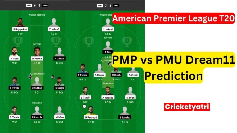 PMP vs PMU Dream11