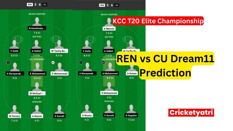 REN vs CU Dream11