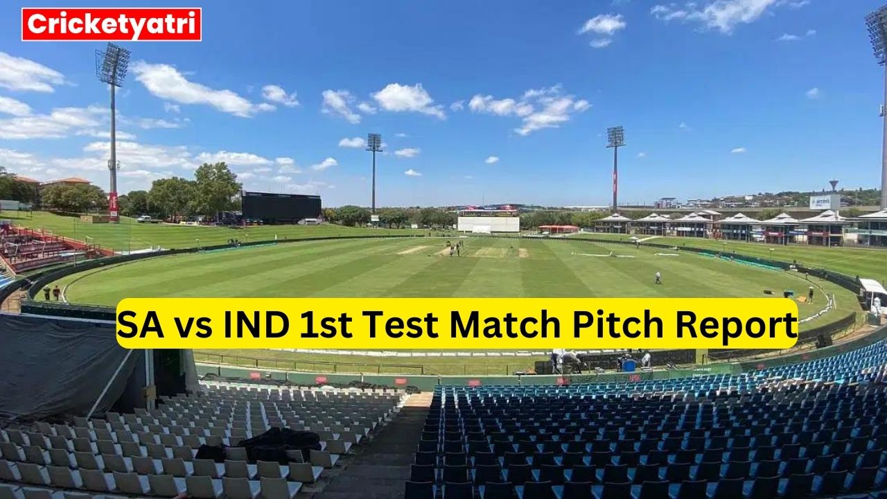 SA vs IND 1st Test Match Pitch Report