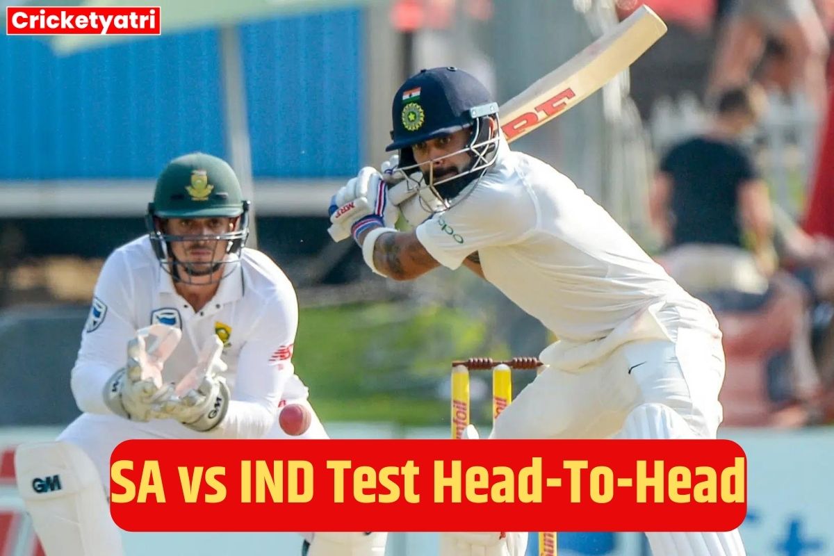 SA vs IND Test Head-To-Head