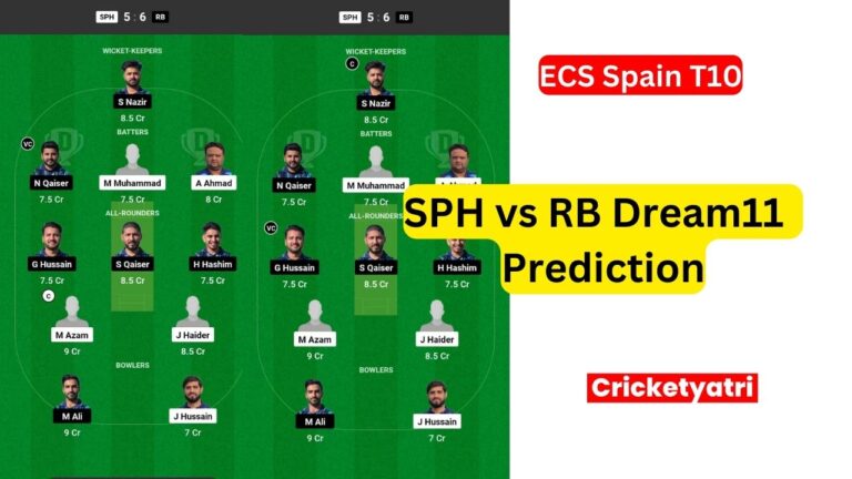 SPH vs RB Dream11 Prediction