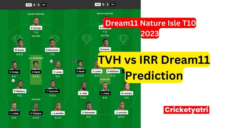 TVH vs IRR Dream11