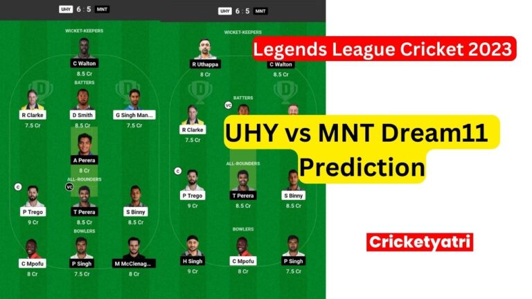 UHY vs MNT Dream11