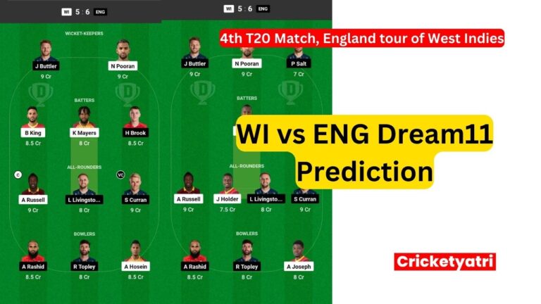 WI vs ENG Dream11