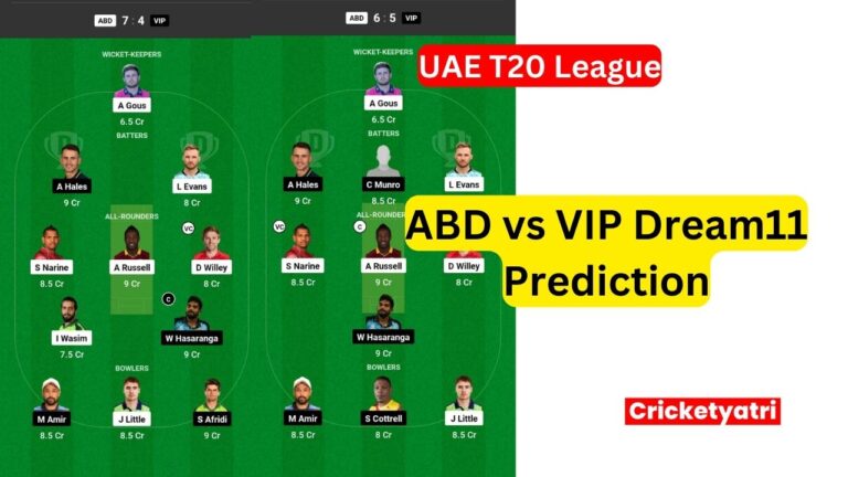 ABD vs VIP Dream11