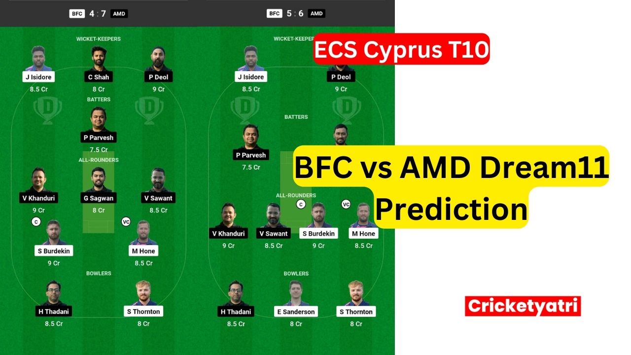 BFC vs AMD Dream11