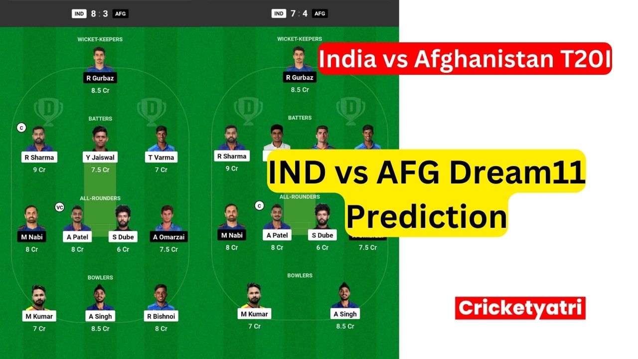 IND vs AFG Dream11