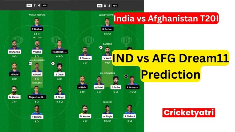 IND vs AFG Dream11