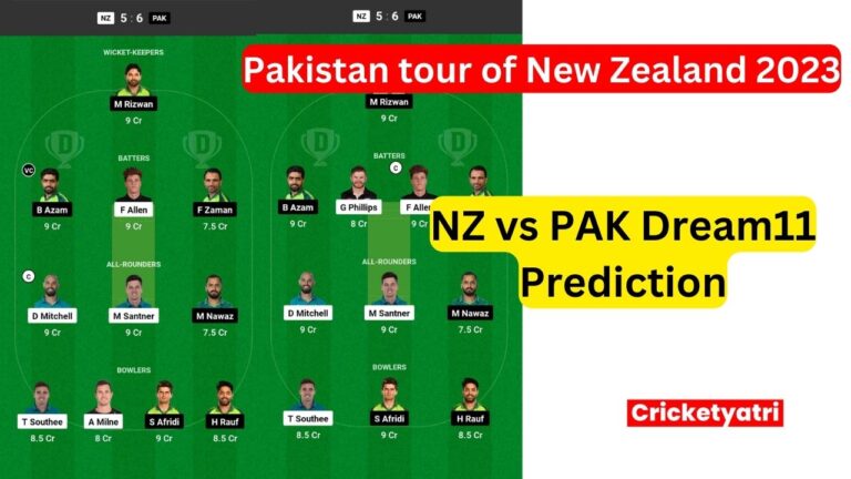 NZ vs PAK  Dream11