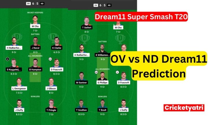 OV vs ND Dream11