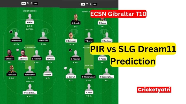 PIR vs SLG Dream11