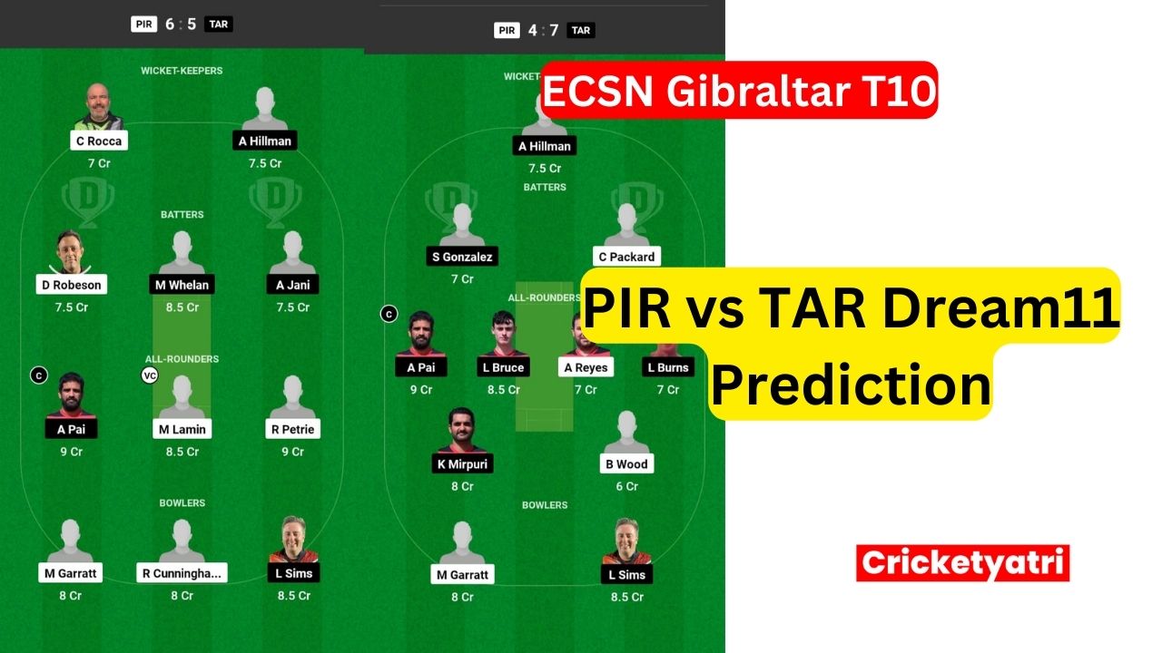 PIR vs TAR Dream11