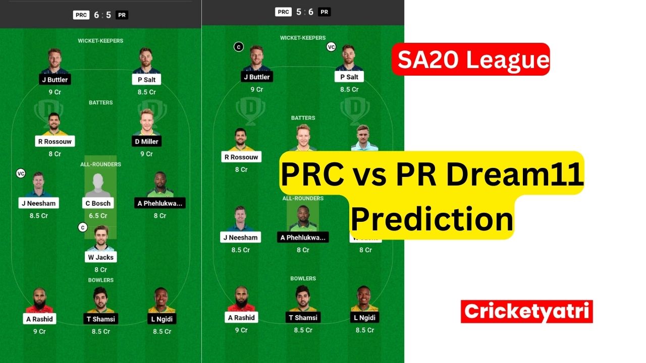 PRC vs PR Dream11