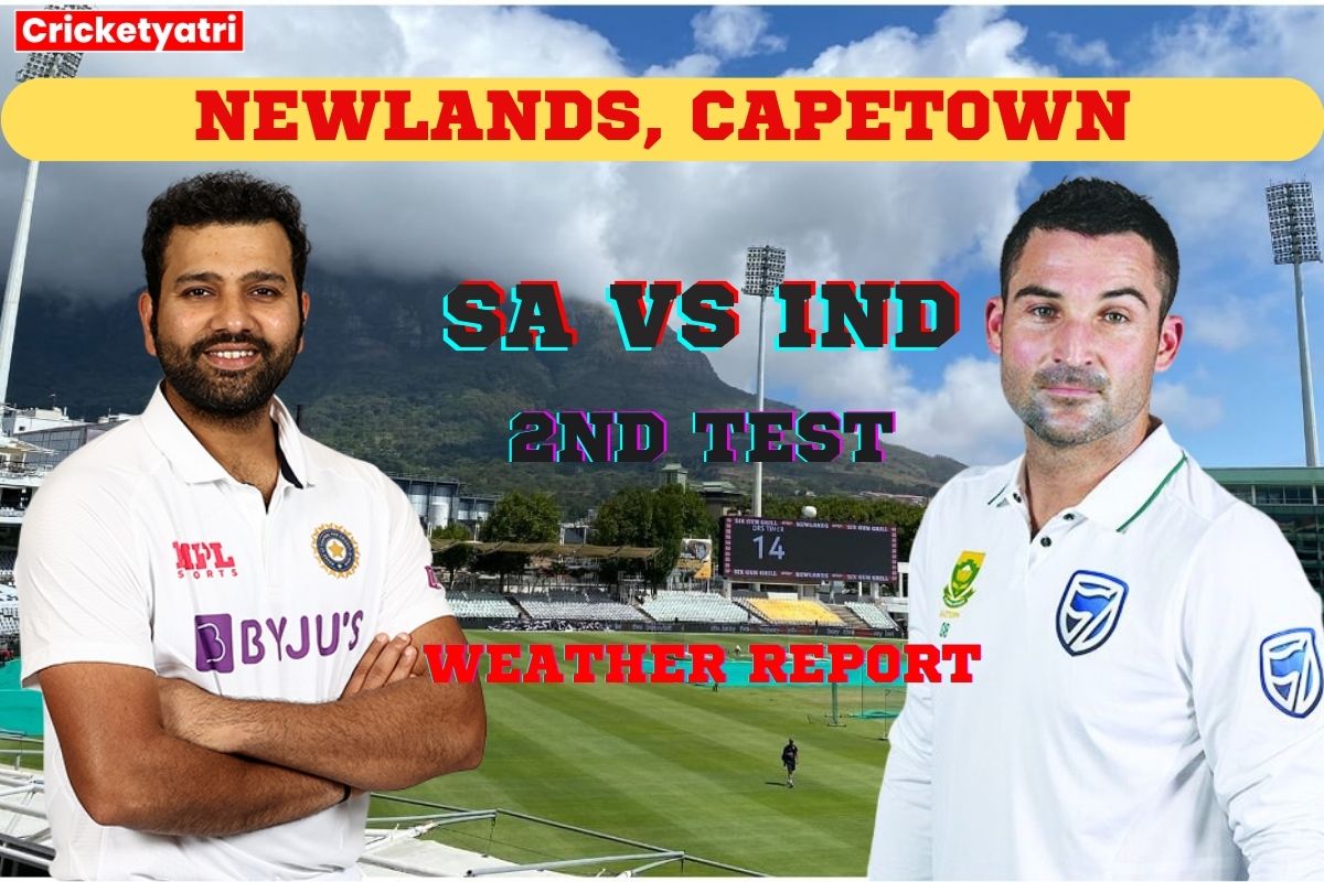 SA vs IND 2nd Test Weather Report