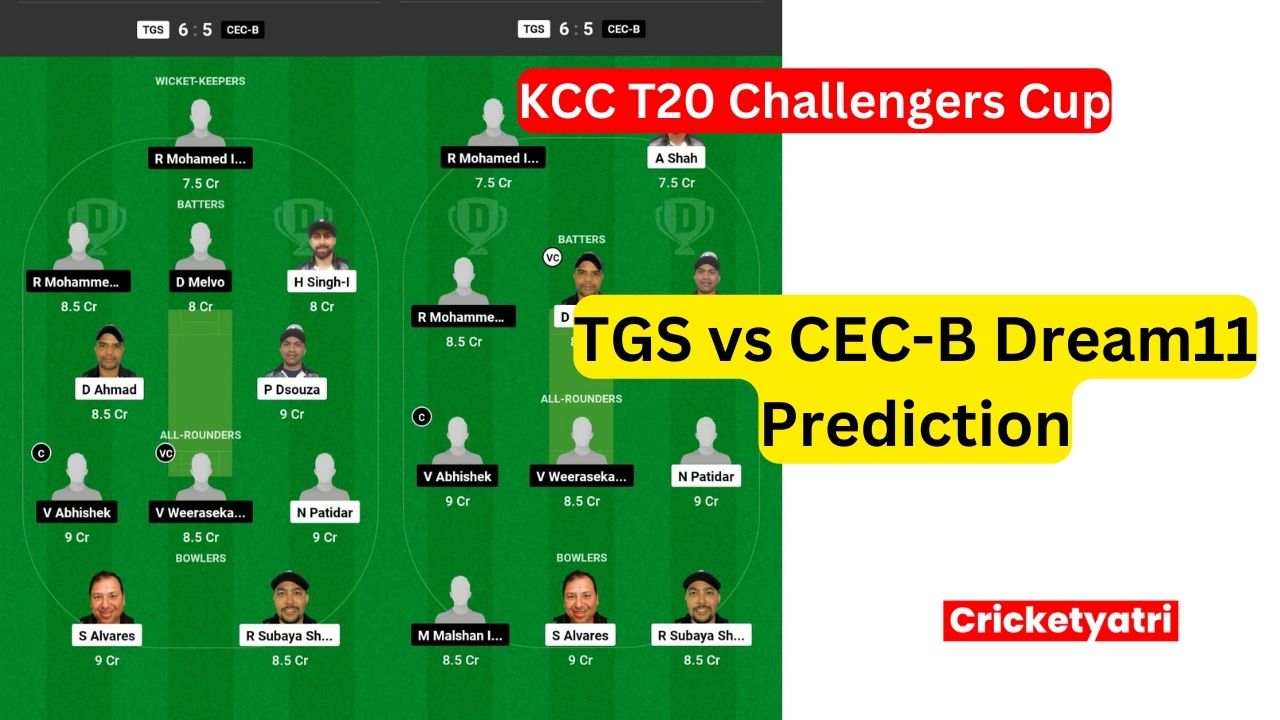 TGS vs CEC-B Dream11