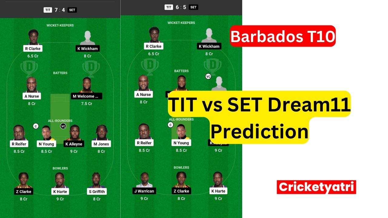 TIT vs SET Dream11