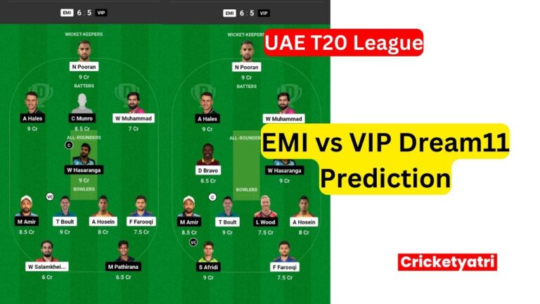 EMI vs VIP Dream11