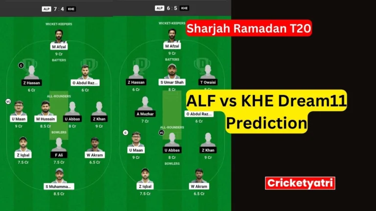 ALF vs KHE Dream11