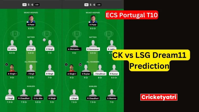 CK vs LSG Dream11