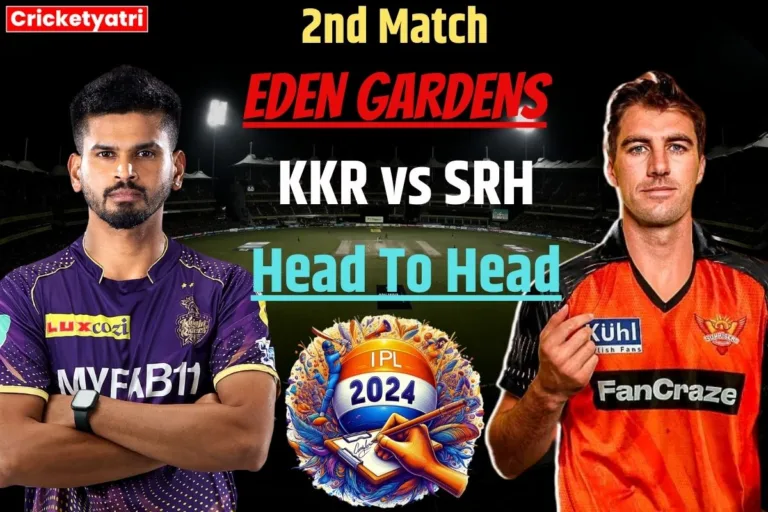 KKR vs SRH Head To Head