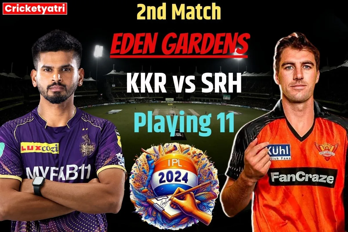 KKR vs SRH Playing 11