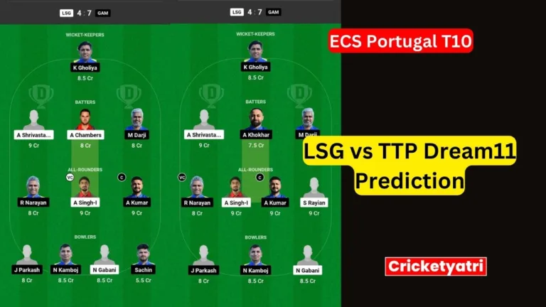 LSG vs TTP Dream11