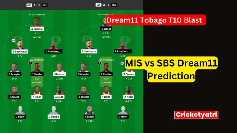 MIS vs SBS Dream11