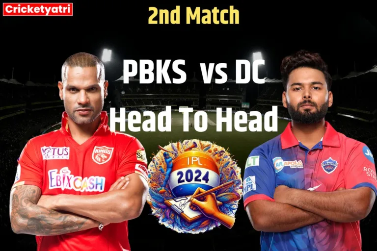 PBKS vs DC Head To Head