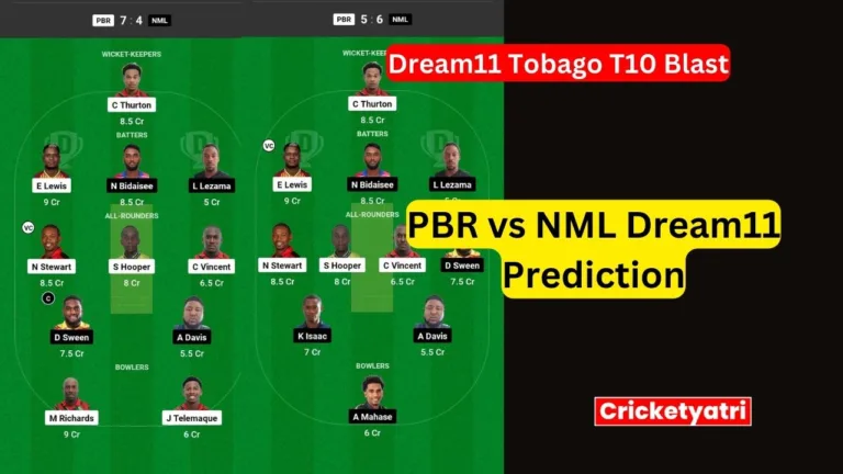 PBR vs NML Dream11