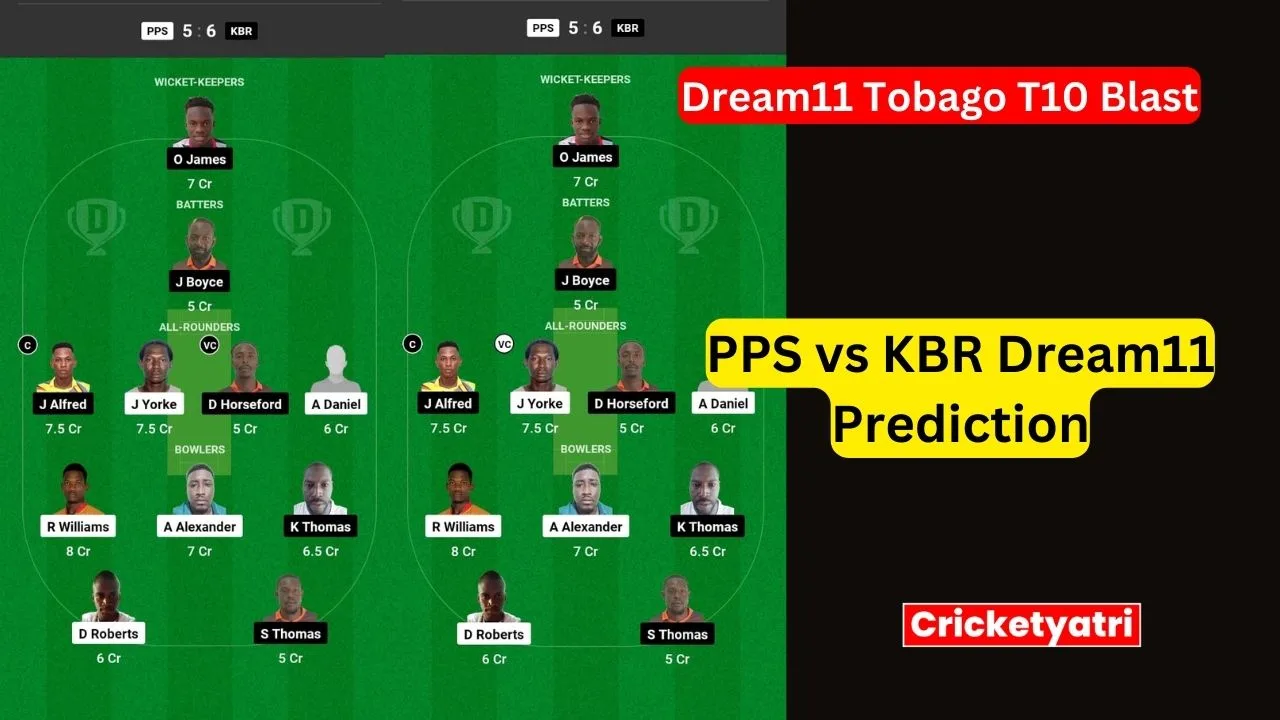 PPS vs KBR Dream11