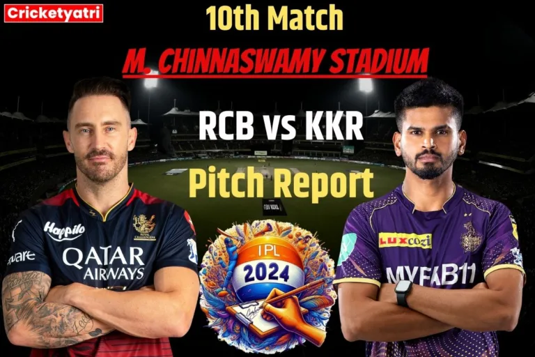 RCB vs KKR Pitch Report