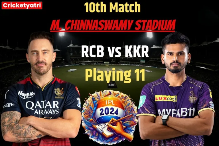 RCB vs KKR Playing 11