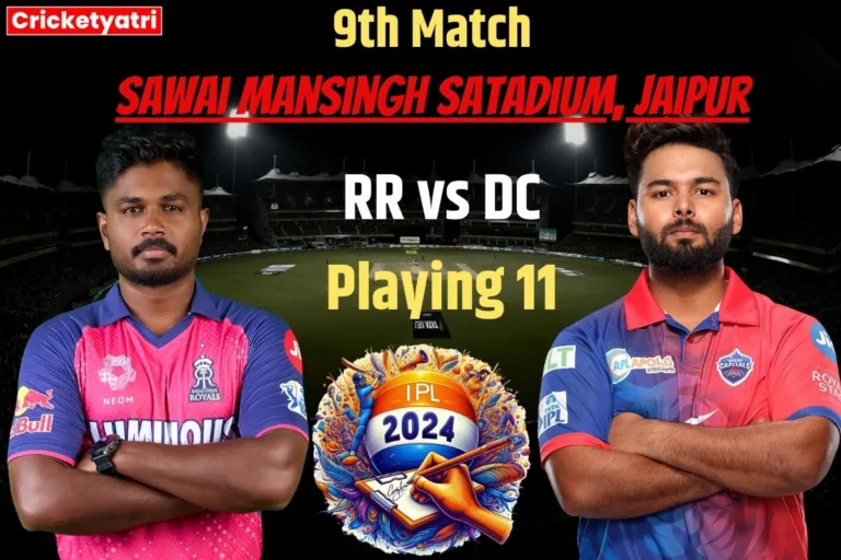 RR vs DC Playing 11