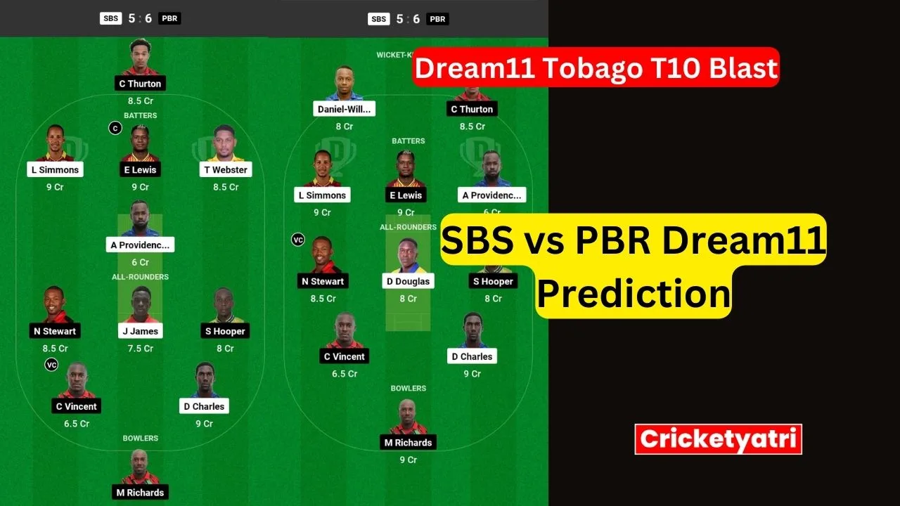 SBS vs PBR Dream11