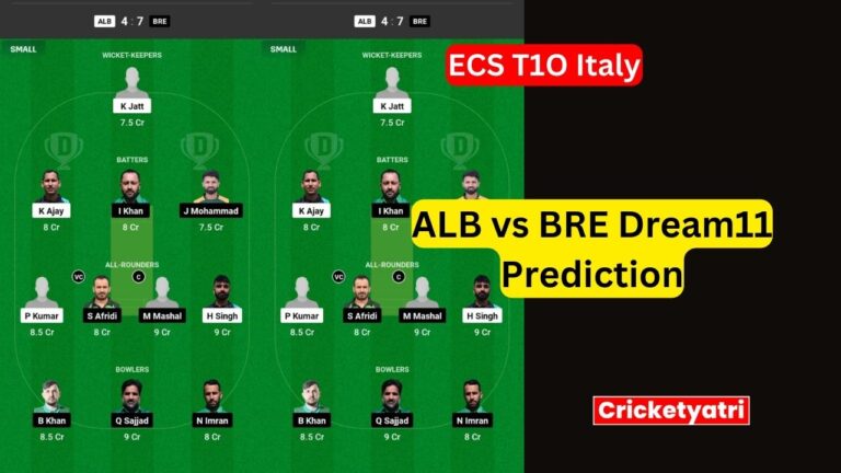 ALB vs BRE Dream11