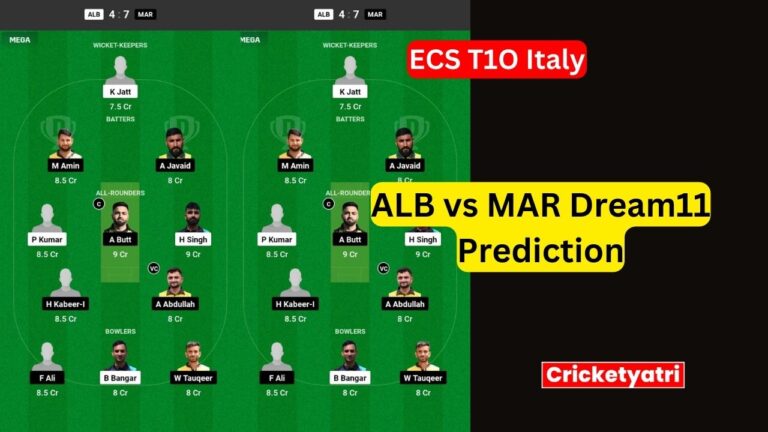 ALB vs MAR Dream11