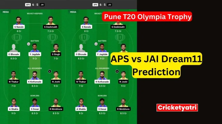 APS vs JAI Dream11