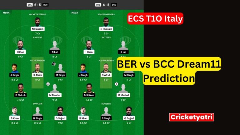 BER vs BCC Dream11