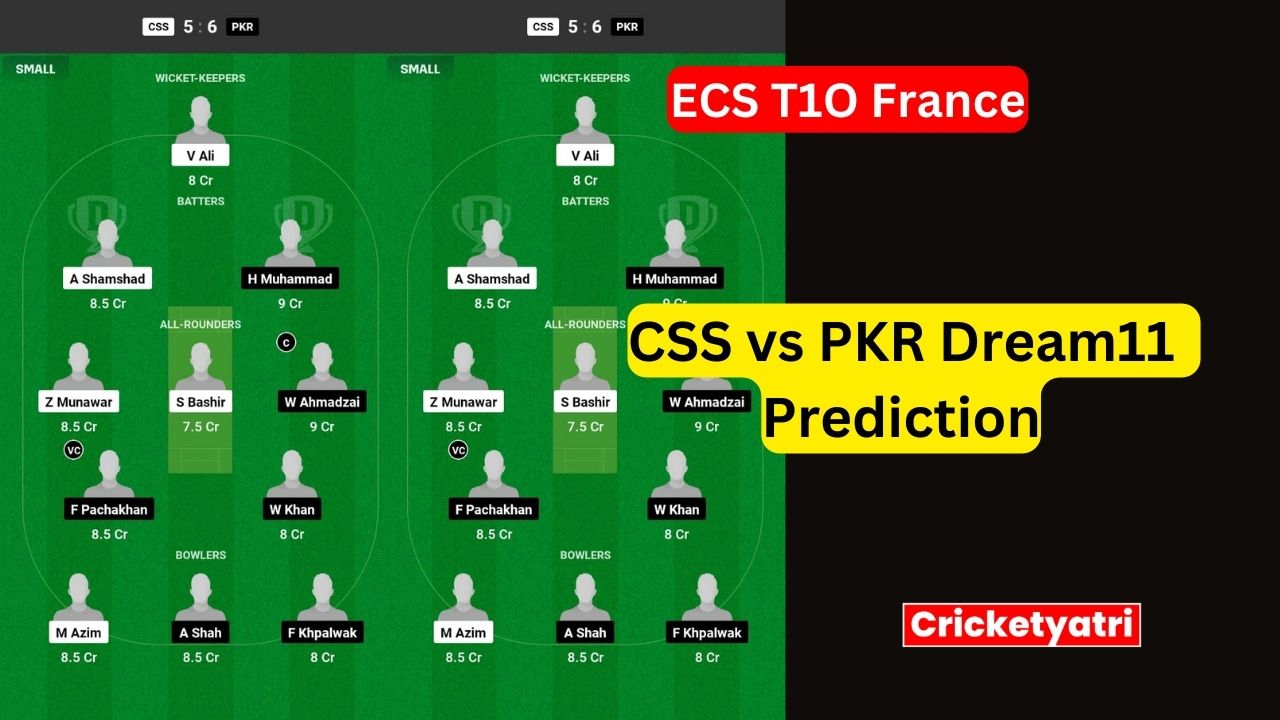 CSS vs PKR Dream11