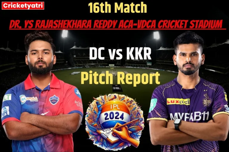 DC vs KKR Pitch Report