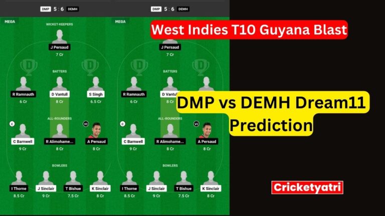 DMP vs DEMH Dream11