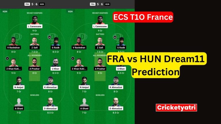 FRA vs HUN Dream11